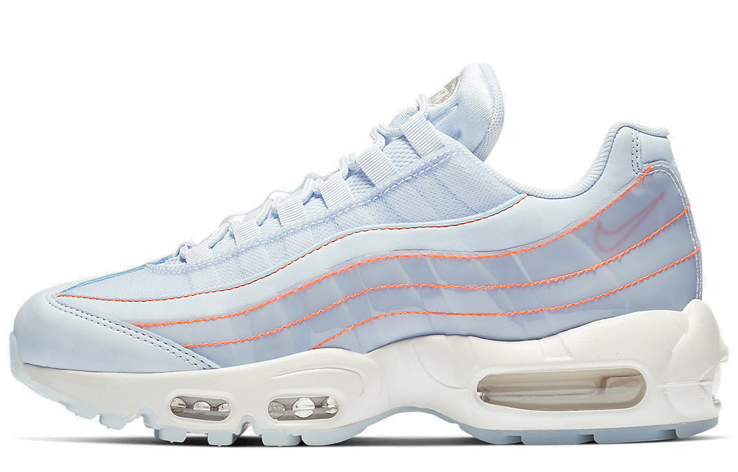 Womens Air Max 95 'Half Blue' Half Blue/Summit White 918413-400 sneakmarks