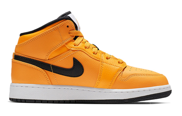 Air Jordan 1 Mid GS University Gold 554725-700