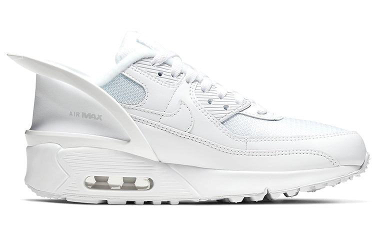 Nike Air Max 90 FlyEase GS 'Triple White' White/White/White CV0526-102 KICKSOVER