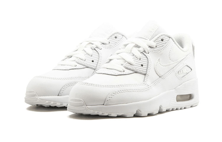 Nike Air Max 90 LTR Leather PS 'White' White/White 833414-100 KICKSOVER