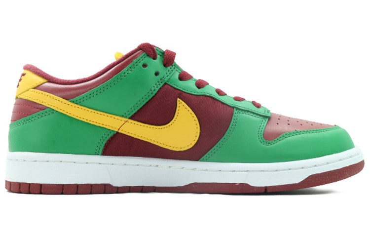 Nike Dunk Low 'Portugal' Team Red/Yellow Gold-Pine Grn 307378-671
