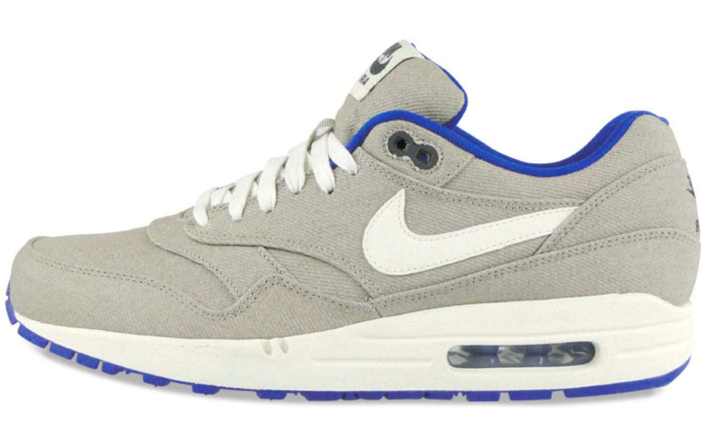 Nike Air Max 1 Premium 'Classic Stone' Classic Stone/Sail/Hyper Blue/Anthracite 512033-040 KICKSOVER