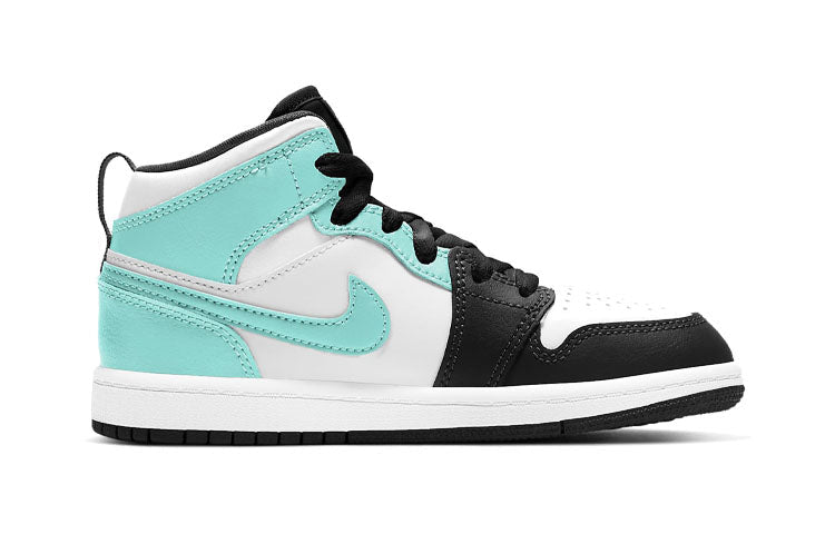 Air Jordan 1 Mid Island Green BP Tropical Twist Igloo (PS) 640734-132