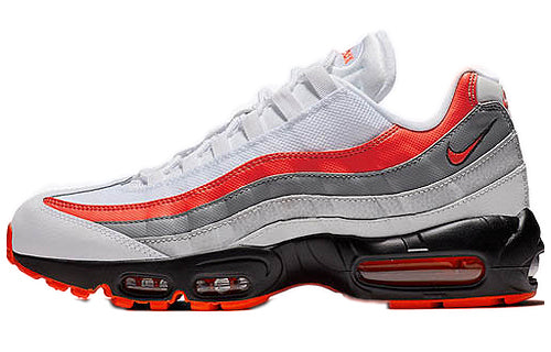 Nike Air Max 95 Essential White Bright Crimson 749766-112 sneakmarks