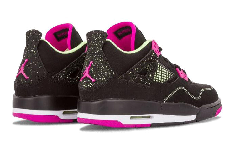 Air Jordan 4 Retro 30TH GG Black Fuchsia Flash Lime 705344-027