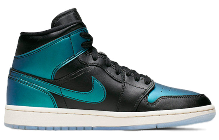 Womens WMNS Air Jordan 1 Mid Iridescent BQ6472-009