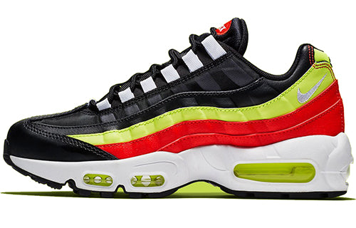 Nike Womens Air Max 95 Black Neon Red 307960-019 sneakmarks