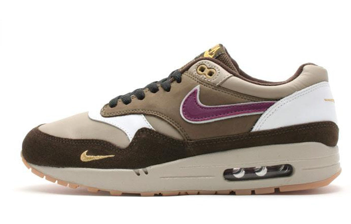 Nike Atmos x Air Max 1 B 'Viotech' Khaki/Viotech/Dark Mocha/Metallic Gold 302740-251 KICKSOVER