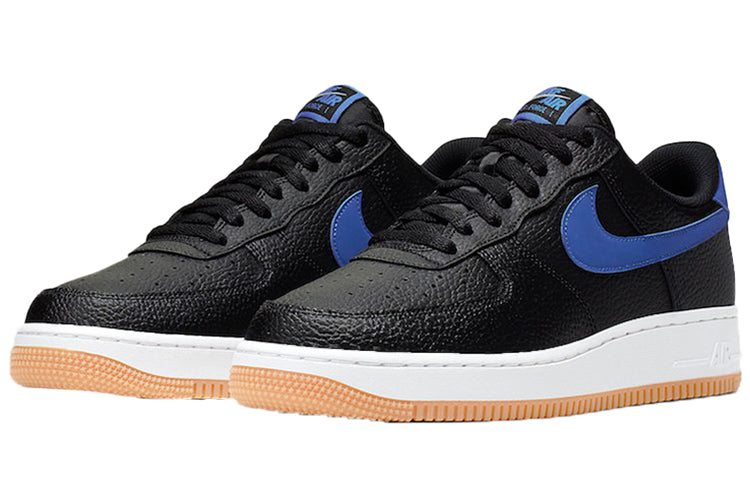 Nike Air Force 1 Low 'Blue Gum' Black/Game Royal/White/Gum Medium Brown CI0057-001 KICKSOVER