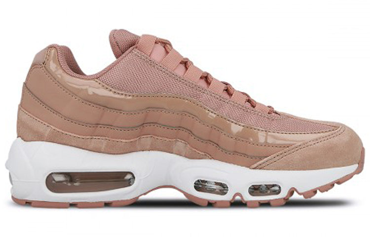 Nike Womens Air Max 95 Marathon Pink White 307960-601 sneakmarks