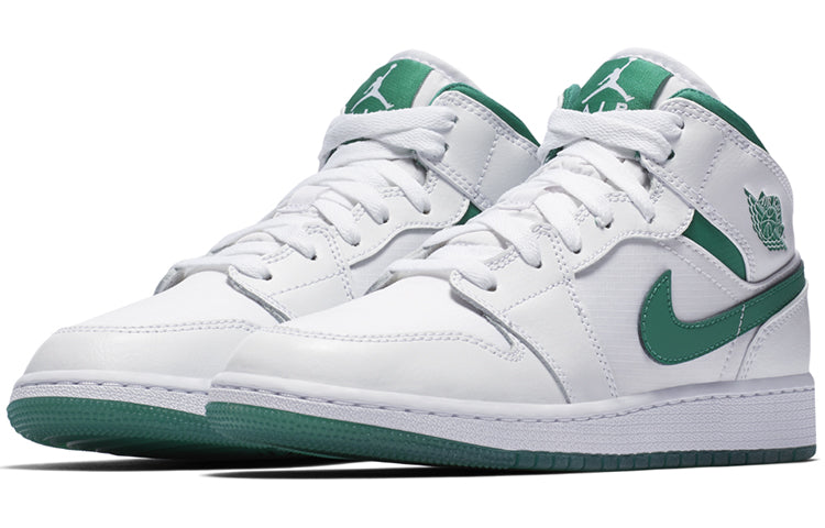 Air Jordan 1 Mid SE GC GS White Mystic Green CD6760-103