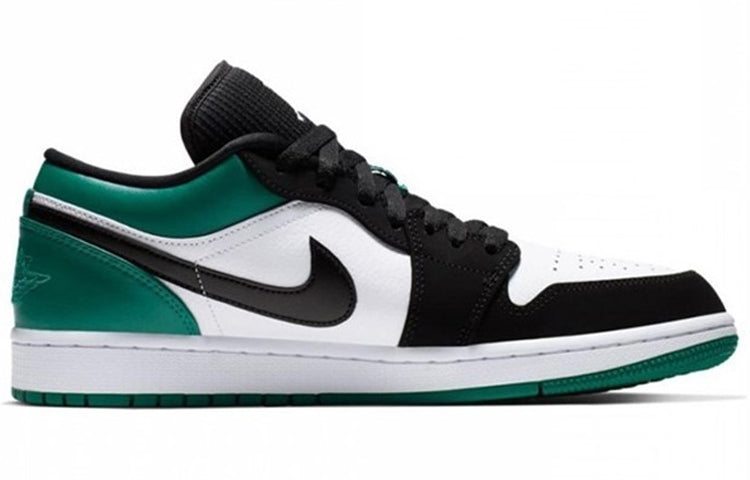 Air Jordan 1 Low White Black Mystic Green 553558-113