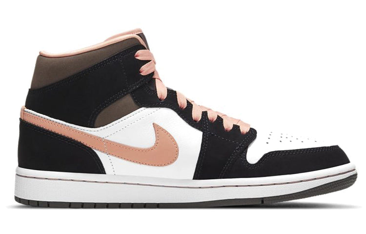 Womens WMNS Air Jordan 1 Mid SE Peach Mocha DH0210-100