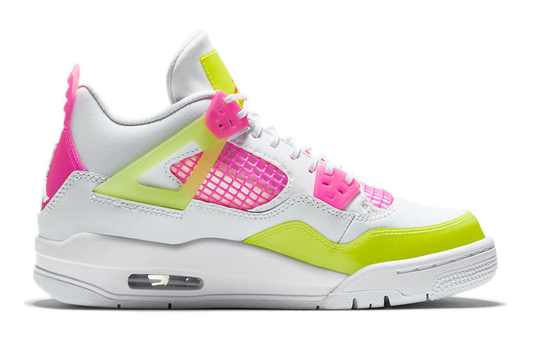 Air Jordan 4 Retro GS White Lemon Pink CV7808-100