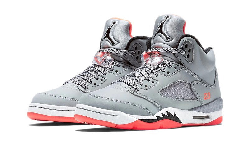 Air Jordan 5 Retro GG Wolf Grey Hot Lava 440892-018