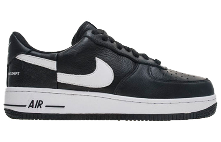 Nike Supreme x Comme des Garcons Shirt x Air Force 1 Low Black Black/White AR7623-001 KICKSOVER