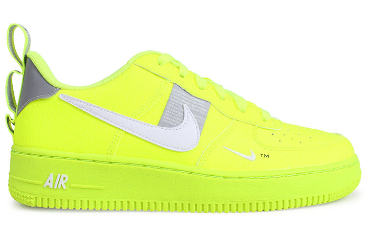 Nike Air Force 1 Low LV8 Utility'Volt' GS Volt/Black-Wolf Grey-White AR1708-700 KICKSOVER