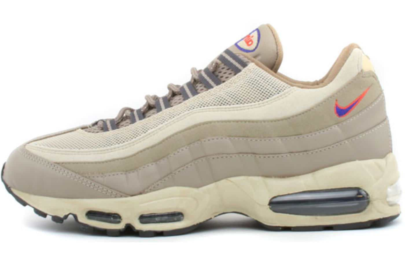 Nike Air Max 95 'Mowabb' Khaki/Grape Ice-Straw-Orange Blaze 307255-251 sneakmarks