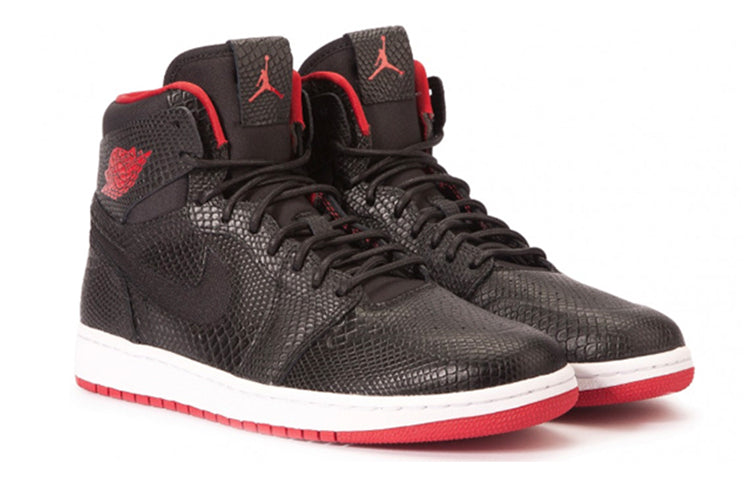 Air Jordan 1 Retro High NOUV Snakeskin - Black Gym Red 819176-001