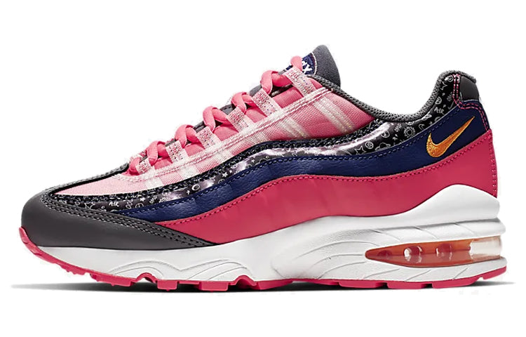 Nike Air Max 95'Purple Racer Pink' GS Regency Purple/Racer Pink-Sail-Laser Orange CI9933-500 sneakmarks