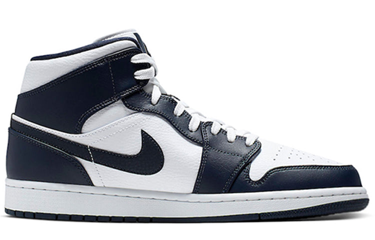 Air Jordan 1 Mid White Obsidian 554724-174