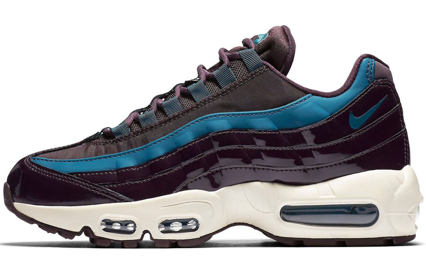 Nike Womens Air Max 95 SE PRM Port Wine AH8697-600 sneakmarks