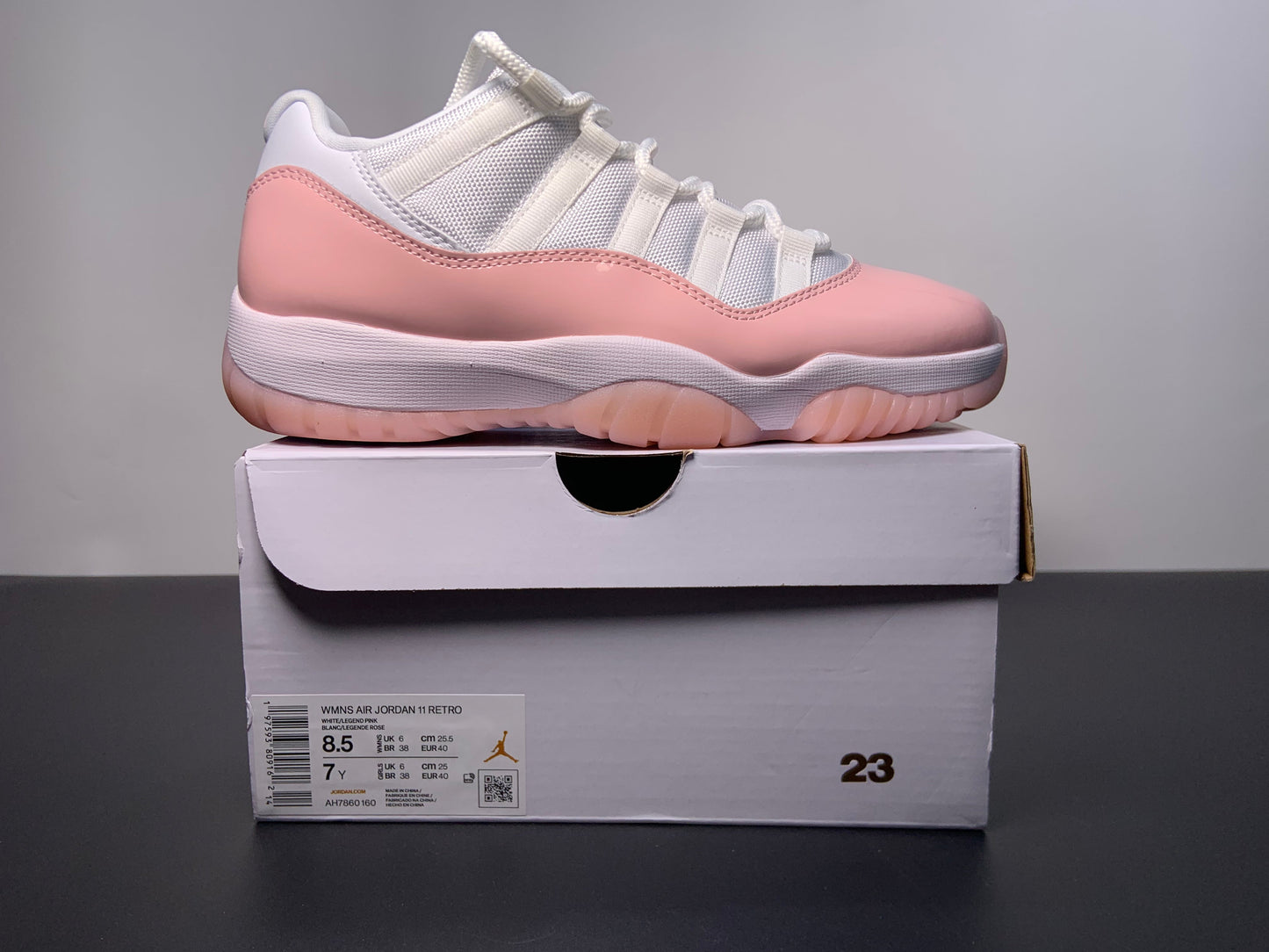 Jordan 11 Retro Low Legend Pink  AH7860 160