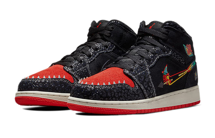 Air Jordan 1 Mid SE "Siempre Familia" (GS) DN5121-001