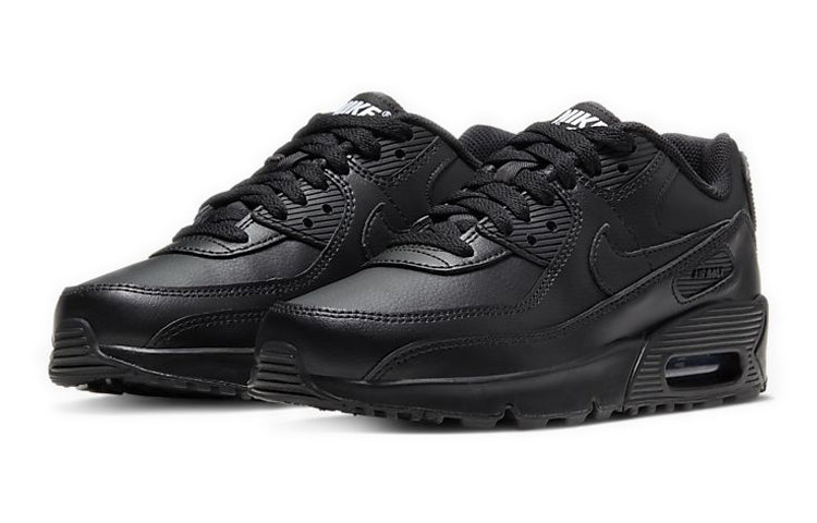 Nike Air Max 90 GS 'Triple Black' Black/Black/White/Black CD6864-001 KICKSOVER