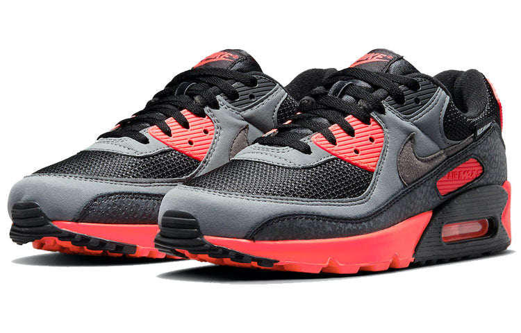 Nike Air Max 90 'Kiss My Airs' Black/Smoke Grey/Dark Smoke Grey/Iron Grey DJ4626-001 KICKSOVER