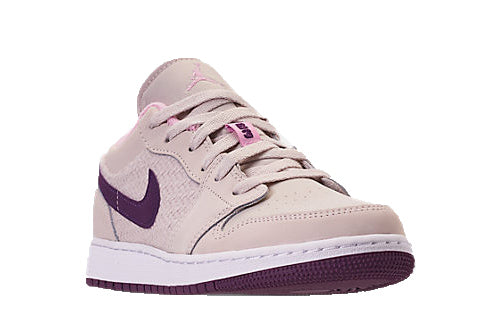 Air Jordan 1 Low'Night Purple' GS Night Purple/Pro Purple-Desert Sand-Light Arctic Pink 554723-500