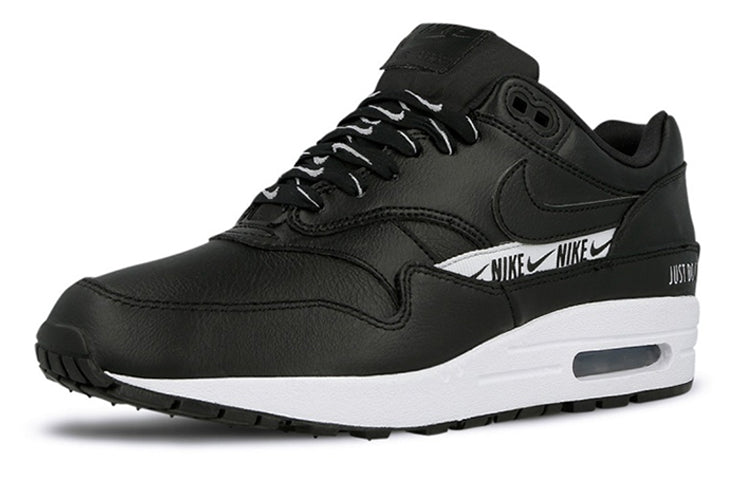 Nike Womens Air Max 1 SE 'Black Logo' Black/White/Black 881101-005 KICKSOVER