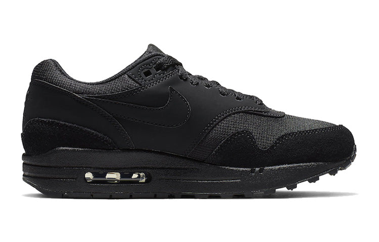 Nike Womens Air Max 1 'Triple Black' Black/Black/Black 319986-045 KICKSOVER