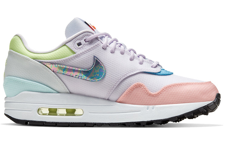 Womens Air Max 1 'Multi-Color' Barely Grape/Hyper Turquoise/Rose/Clear CU4761-500 KICKSOVER