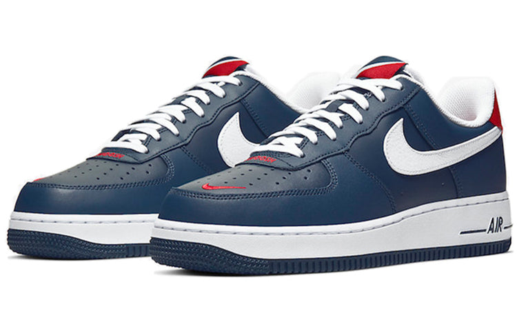 Nike Air Force 1 Low 'USA' Obsidian/White-University Red CJ8731-400 KICKSOVER