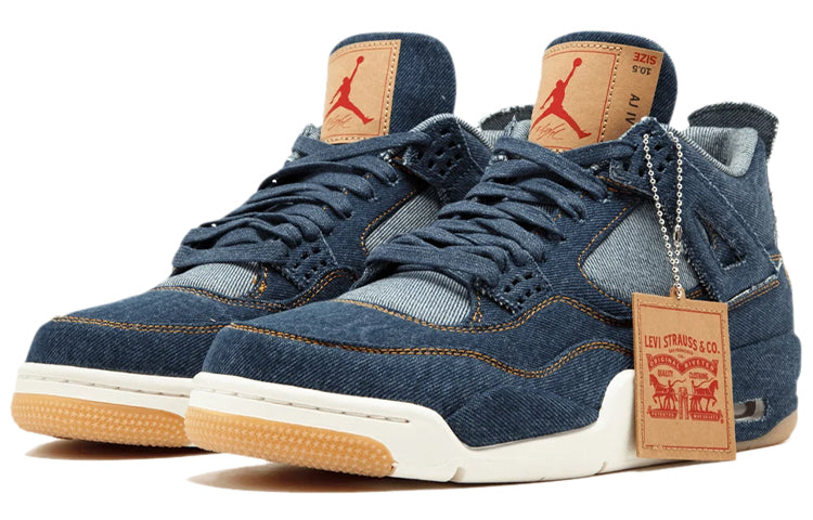 Air Jordan 4 Retro Levis NRG Levis - Navy Denim AO2571-401