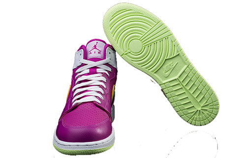 Air Jordan 1 Retro High GG 'Fuchsia Flash' Fuchsia Flash/Liquid Lime-White 332148-509