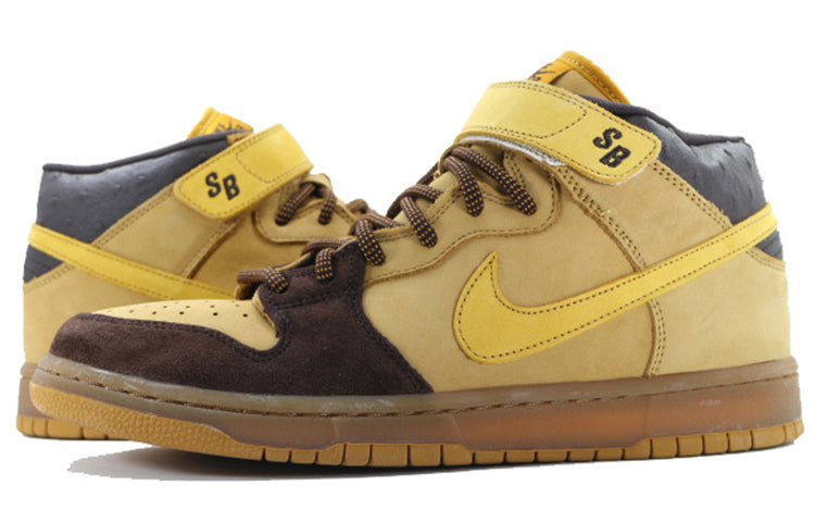 Nike Dunk Mid Pro SB Skateboard 'Wheat' Wheat/Bronze 314383-771 sneakmarks