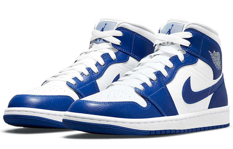 Nike Womens Air Jordan 1 Mid Kentucky Blue BQ6472-104