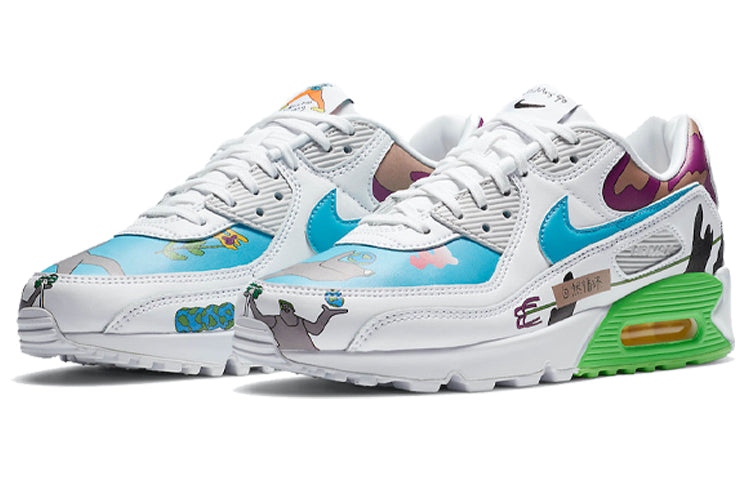 Nike x Air Max 90 Flyleather Ruohan Wang CZ3992-900 KICKSOVER