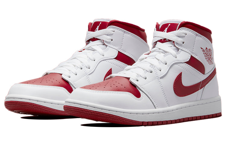 Nike Womens Air Jordan 1 Mid Reverse Chicago BQ6472-161