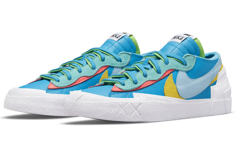 Nike Kaws x sacai x Blazer Low sacai KAWS Neptune Blue DM7901-400 sneakmarks