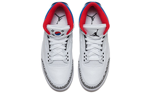 Air Jordan 3 Retro 'Seoul' White/Soar-Atom Red AV8370-100