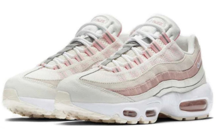 Nike Womens Air Max 95 'Bleached Coral' Sail/White-Bleached Coral 307960-116 sneakmarks