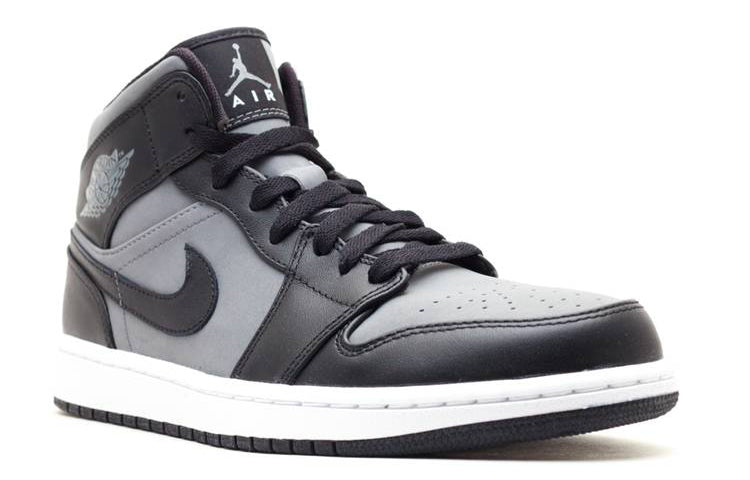 Air Jordan 1 Mid 'Cool Grey' Cool Grey/Black-White 554724-023