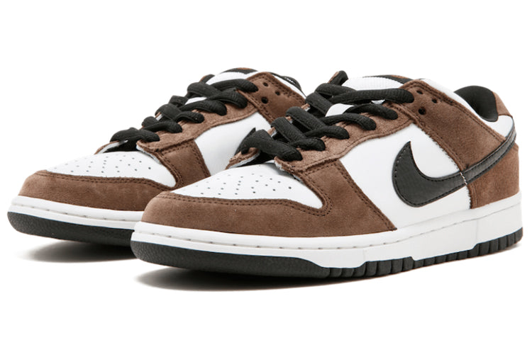 Nike Dunk Low Pro SB Skateboard 'Trail' White/Black-Trail End Brown 304292-102 sneakmarks