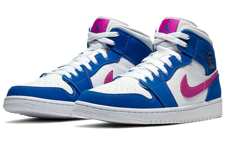 Air Jordan 1 Mid Hyper Royal Violet 554724-451