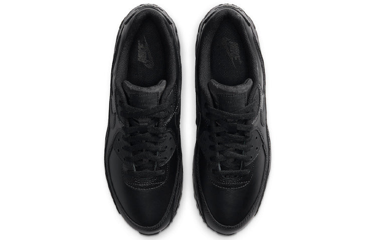 Air Max 90 Leather Triple Black CZ5594-001 KICKSOVER