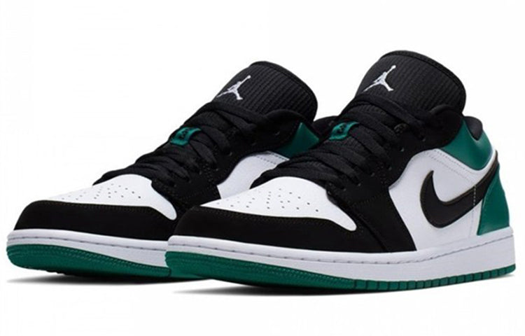 Air Jordan 1 Low White Black Mystic Green 553558-113