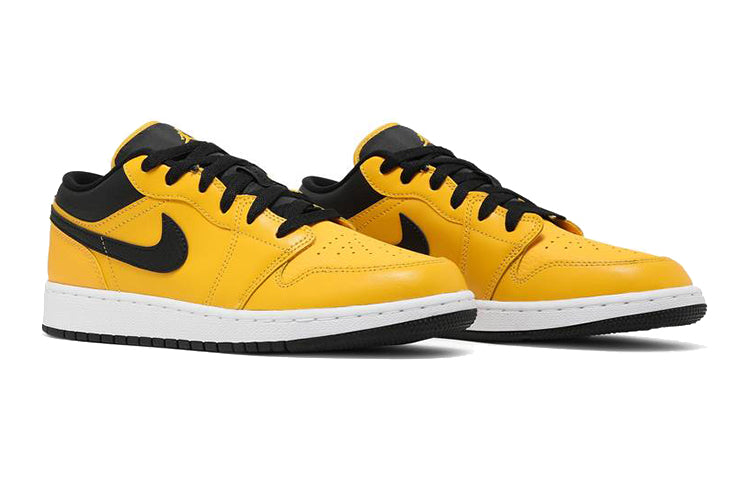 Air Jordan 1 Low rsity Gold Black' (GS) 553560-700